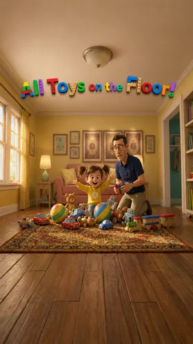 Cover of All Toys on the Floor!
