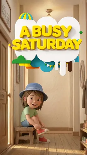 Cover of A Busy Saturday